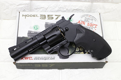 台南 武星級 KWC 4吋 左輪 手槍 CO2槍 ( 轉輪手槍短槍玩具槍BB槍BB彈城市獵人牛仔巨蟒蟒蛇PYTHON