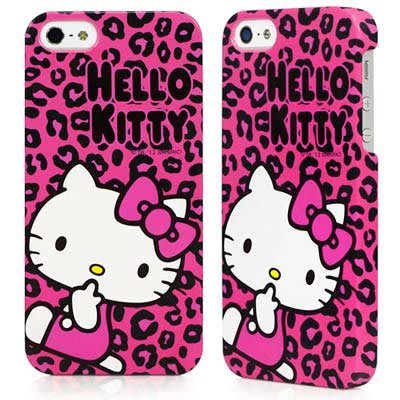 GARMMA Hello Kitty iPhone 5/5S保護殼-趣味桃