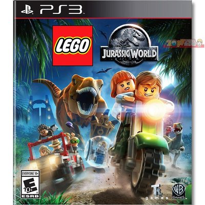 全新未拆 PS3 樂高 侏儸紀世界 (含1-4集+人物恐龍密碼) -英文版- Lego Jurassic 侏羅紀
