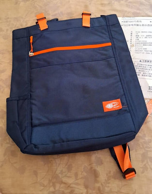 【紫晶小棧】BEAMS 兩用包 (深藍) 電腦包 後背包 雙肩背包 手提包 15吋筆電包