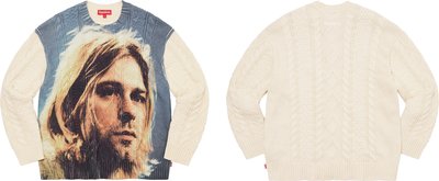 【紐約范特西】預購 SUPREME SS23 KURT COBAIN SWEATER 毛衣