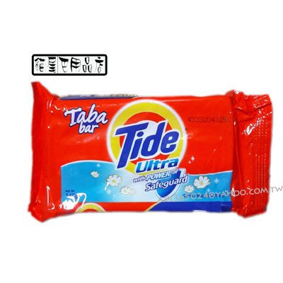 【貓尾巴】Tide洗衣皂 增豔潔白自然清香 肥皂/去污皂/洗衣皂 140g下標區