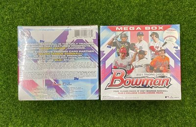 2021 Bowman Baseball Mega Box 棒球卡盒