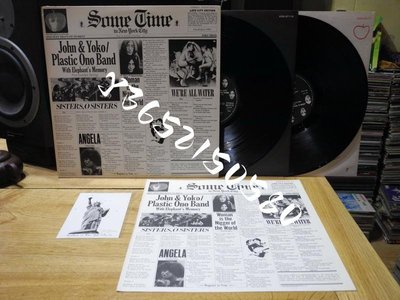 JOHN&YOKO 列儂與洋子 SOME TIME IN  2LP 1972 EAS-67110 LP黑膠