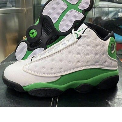 【正品】Air Jordan lucky 白綠 DB6537-113 喬丹13代 男 球 現貨慢跑鞋