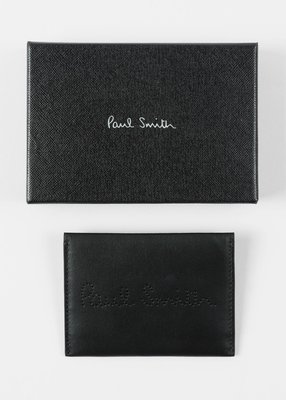 Paul Smith 絕版~西班牙製造！精品牛皮信封式、卡片夾、名片夾、零錢包、鈔票夾、信用卡夾
