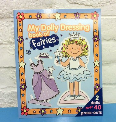 [兒童英語繪本]-- --小仙女換裝囉~My Dolly dressing book of Fairies