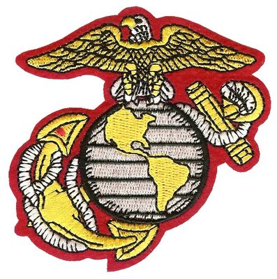 RayKae~刺繡臂章、燙貼布、熨燙徽章、刺繡燙布~美國海軍陸戰隊
