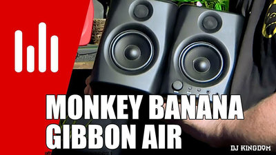 詩佳影音monkey banana 猴子香蕉 gibbon air 4寸 多媒體監聽音箱影音設備
