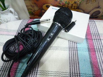 黑色麥克風 【Unidirectional TM-301 Dynamic Microphone IMP 600Ω】