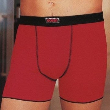 西班牙 【OCEAN】男性時尚雅緻貼身四角褲(5620) 紅色(S/M)