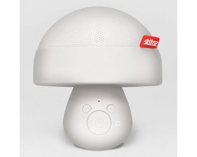 《名展音響》skitoz Q1Max Hi-Fi 可2.0環繞立體聲 蘑菇藍牙喇叭 (黑/白) 可攜式