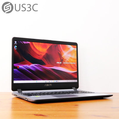 【US3C-板橋店】【一元起標】華碩 ASUS X507UB 15.6吋 FHD i5-8250U 16G 128G SSD+1T 獨顯 二手筆電