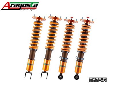 【Power Parts】ARAGOSTA TYPE-C 避震器組 TOYTOA PRIUS ZVW50 2016-