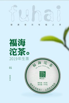 【九如茶．器】 福海茶廠2019年 生沱100g (A305)