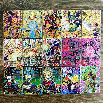 七龍珠英雄 Dragon Ball Hero 七龍珠 最高階4星卡3張外加12張CP特卡共15張
