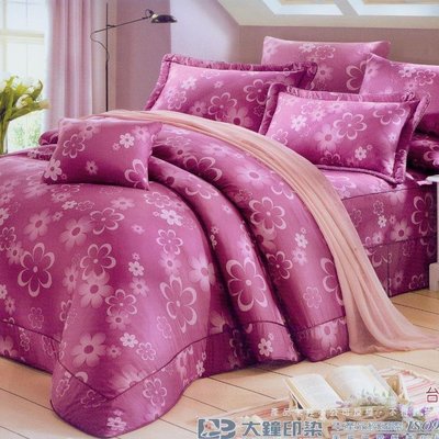 Roberto諾貝達 • R7107紫【雙人薄床罩+枕頭套3件組】.另有加大尺寸可訂做 雅的寢具 板橋店