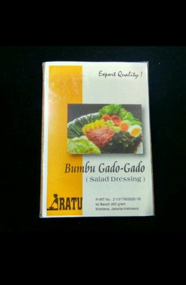 印尼RATU調味料 Salad Dressing 花生口味/1個/200g