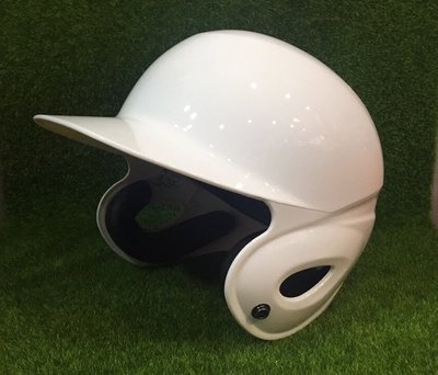 貝斯柏~GST 職業級全白色亮面雙耳打擊頭盔附下巴帶,海鳥牌製造出品超低回饋特價$1540元/頂 尺寸:M~2XL