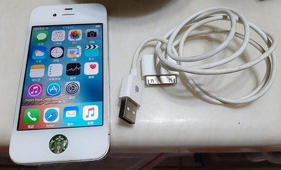 ╭✿㊣ 二手 3.5 吋 蘋果 Apple iPhone 4S 【A1387】附充電線,功能正常 (請自行解鎖ID) 特價 $799 ㊣✿╮