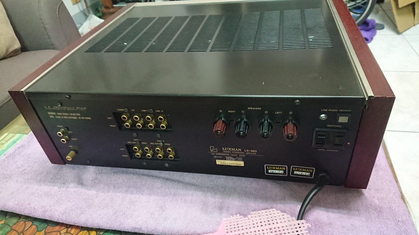 luxman lx360 真空管綜合擴大機kt88/6550 | Yahoo奇摩拍賣