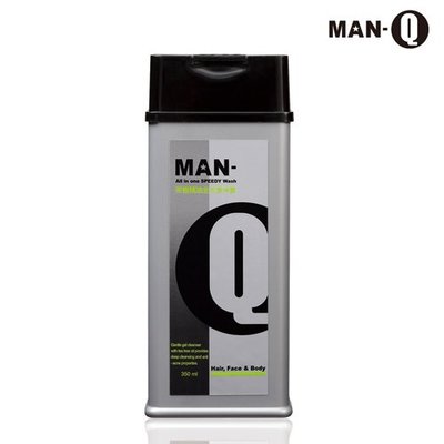 MAN-Q S1茶樹精油全效潔淨露350ml/瓶 全身潔淨