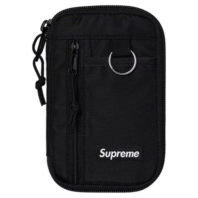 Supreme 19FW Small Zip Pouch 便攜小包 手機包 零錢包卡包