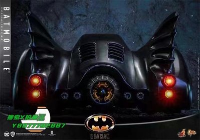 【熱賣精選】蝙蝠俠周邊hottoys 檸檬GK  蝙蝠俠 1989年版  布魯斯 韋恩 蝙蝠車2.0