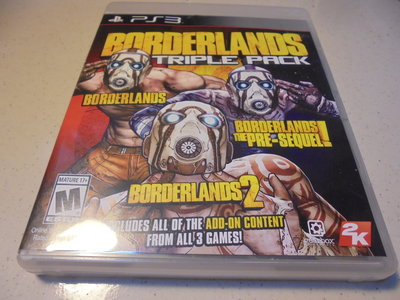 PS3 邊緣禁地-三部曲 Borderlands Trilogy 英文版 直購價1000元 桃園《蝦米小鋪》