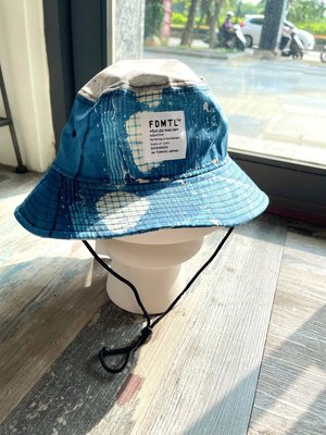 FDMTL 22FW 聯名款 NewEra 漁夫帽 BORO 襤褸印花 防潑水 防紫外線 帽子