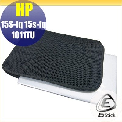 【Ezstick】HP 15S 15S-fq1101TU NB 彈力纖維網格收納包 (粉色)