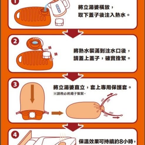 日本製造 上發 丹下立湯婆標準型立式熱水袋r105 呼吸1 8l 贈保暖護套水龜湯婆暖手寶熱敷墊 Yahoo奇摩拍賣