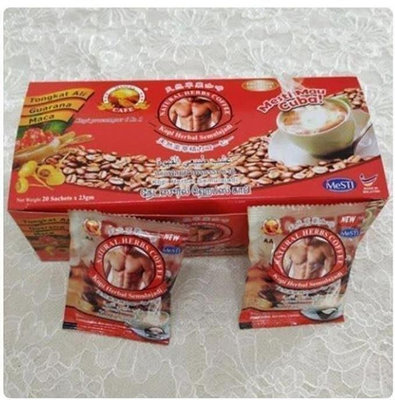 【省心樂】 熱銷#  馬來西亞 東革阿里 瑪卡咖啡 壯男牌 紅咖啡20入一盒 免運 特惠鏈接