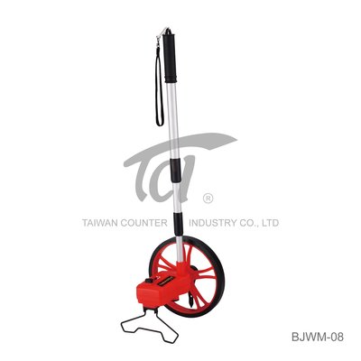 【康郁TCI】BJWM-08 簡易型8英吋伸縮桿式 大數字顯示測距輪 (正)台灣製造