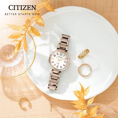 【時光鐘錶公司】CITIZEN 星辰 EO1194-53A xC 甜心魅力光動能時尚不鏽鋼 腕錶