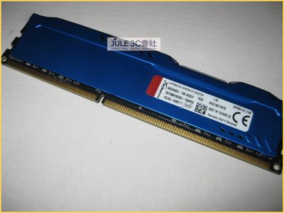 JULE 3C會社-金士頓 DDR3 1866 8G 8GB HyperX FURY 星耀藍/電競系列 記憶體