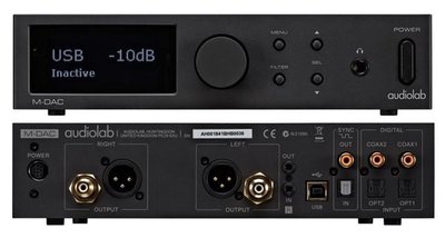 英國 Audiolab M-DAC 數位流~USB~DAC 、數位前級、耳機擴大機功能!!!(來電驚喜價)另有~Myryad Z20 DAC