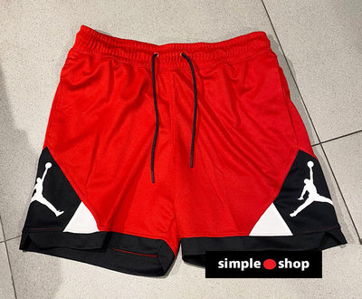 【Simple Shop】NIKE JORDAN DRI-FIT 籃球褲 運動短褲 球褲 紅色 男 CV3087-687