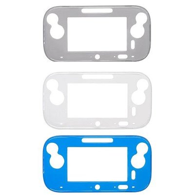 Cyber日本原裝 WII U GamePad 周邊平板 超薄前蓋 PC水晶硬殼 多色可選【板橋魔力】