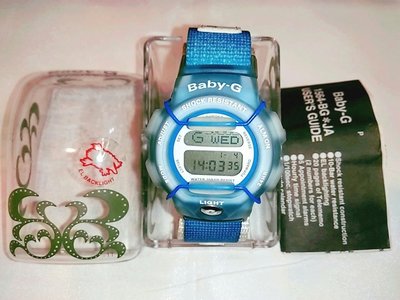 日本CASIO 卡西歐 BABY G 運動腕錶 電子錶 手錶 男女 兒童錶 五月天代言 少女錶 附原盒 G SHOCK 9成新$149 1元起標 禮物