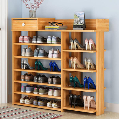 清倉簡易鞋架收納鞋柜家用室內多層大容量經濟型窄門口放置物架子