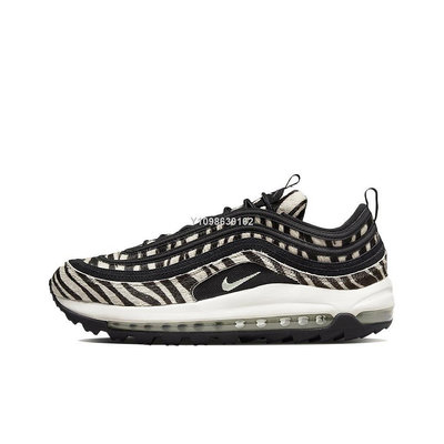 【代購】Nike Air Max 97 “Zebra” Golf 輕量防滑 黑棕 斑馬紋 男女鞋 DH1313-001【雅妤潮鞋】