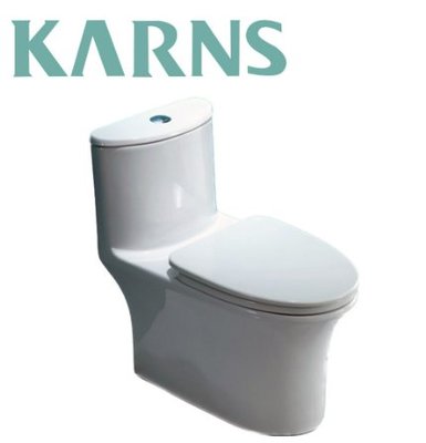 KARNS卡尼斯兩段式龍捲噴射虹吸式單體馬桶/30cm/40cm(K-200)