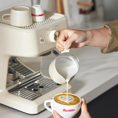 Barsetto/百勝圖M2咖啡機家用小型意式濃縮全半自動蒸 無鑒賞期