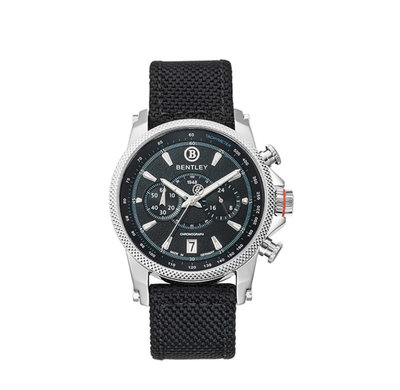 Bentley 賓利 RACING系列 競速美學計時手錶( 黑 ）全台專櫃保固