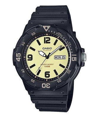【CASIO 專賣店】MRW-200H-5B 防水100米 三針(時、分、秒) 錶帶:橡膠