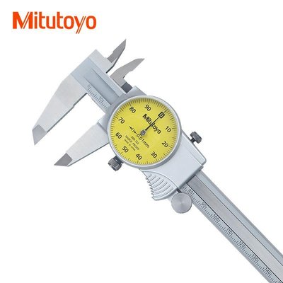 日本製 三豐牌 Mitutoyo 游標卡尺 附表卡尺 附錶卡尺 505-732 6吋 (0.01)