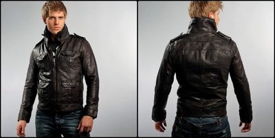 極度乾燥 superdry SUPER BRAD leather jacket 超厚牛皮 硬挺 真皮 皮衣 外套 高價款 黑咖啡現貨SL