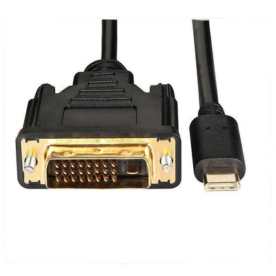 熱賣 Usb Type C 轉 DVi 電纜 4K 30Hz 1.8M USB C 至 DVi-D 24 + 1 適配器新品 促銷