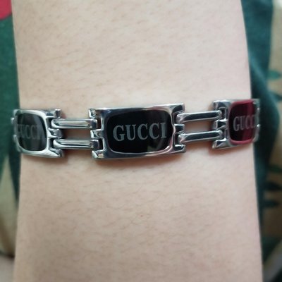 全新Gucci 錶帶式手鍊/中性款